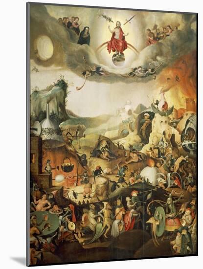 Last Judgment, Circa 1554-Pieter Huys-Mounted Giclee Print