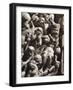 Last Judgment, the Damned in Hell, by Pisano-null-Framed Photographic Print