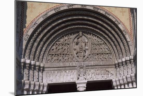 Last Judgment, Tympanum Decorated in Relief from Above West Door of Parish Church of St. Anne, 1892-Anton Pruska-Mounted Giclee Print