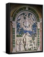 Last Judgment-Giovanni Della Robbia-Framed Stretched Canvas