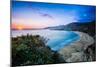 Last Light At Sand Dollar Beach Along Highway 1 In Big Sur, California-Daniel Kuras-Mounted Photographic Print