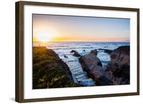 Last Light Hike As The Sunsets In Montana De Oro State Park-Daniel Kuras-Framed Photographic Print