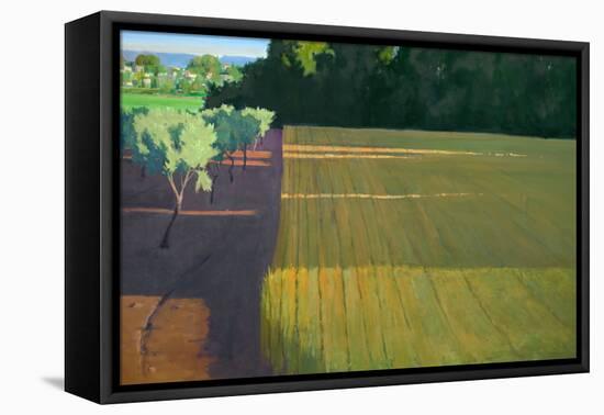 Last Light on Caromb-Ian Roberts-Framed Stretched Canvas