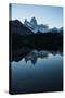 Last Light on the Fitz Roy Mountain Range-Ben Pipe-Stretched Canvas