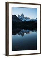 Last Light on the Fitz Roy Mountain Range-Ben Pipe-Framed Photographic Print