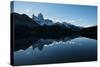 Last Light on the Fitz Roy Mountain Range-Ben Pipe-Stretched Canvas