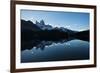 Last Light on the Fitz Roy Mountain Range-Ben Pipe-Framed Photographic Print