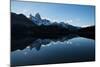 Last Light on the Fitz Roy Mountain Range-Ben Pipe-Mounted Photographic Print