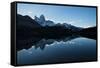 Last Light on the Fitz Roy Mountain Range-Ben Pipe-Framed Stretched Canvas