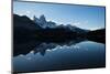 Last Light on the Fitz Roy Mountain Range-Ben Pipe-Mounted Photographic Print