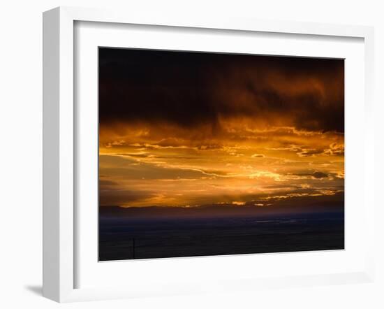 Last Light Over Great Sand Dunes National Park-Steve Gadomski-Framed Photographic Print