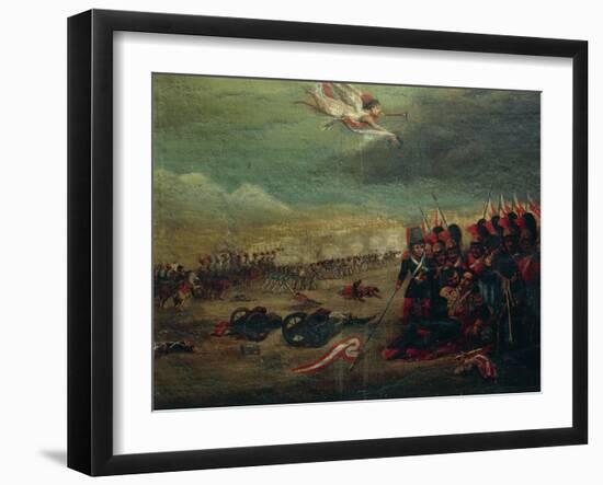 Last Moments of Life of Liberator General Agustin Gamarra Messia-null-Framed Giclee Print