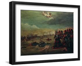 Last Moments of Life of Liberator General Agustin Gamarra Messia-null-Framed Giclee Print