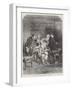 Last Moments of the Duke of Wellington-Sir John Gilbert-Framed Giclee Print