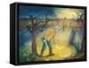 Last Night in the Orchard, 2012-Silvia Pastore-Framed Stretched Canvas