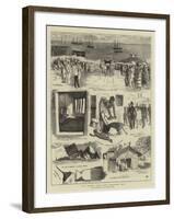 Last Notes from the Ashantee War-Alfred Chantrey Corbould-Framed Giclee Print