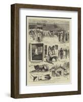 Last Notes from the Ashantee War-Alfred Chantrey Corbould-Framed Giclee Print