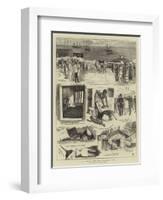 Last Notes from the Ashantee War-Alfred Chantrey Corbould-Framed Giclee Print