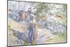 Last of All Came Little Kertsi with a Willow Twig to Drive the Cows-Carl Larsson-Mounted Giclee Print