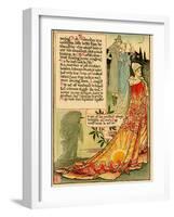 Last Of The Reveler Days Leave The Party-Walter Crane-Framed Art Print