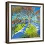 Last of the Snow, Ladmanlow, 2015-Andrew Macara-Framed Giclee Print