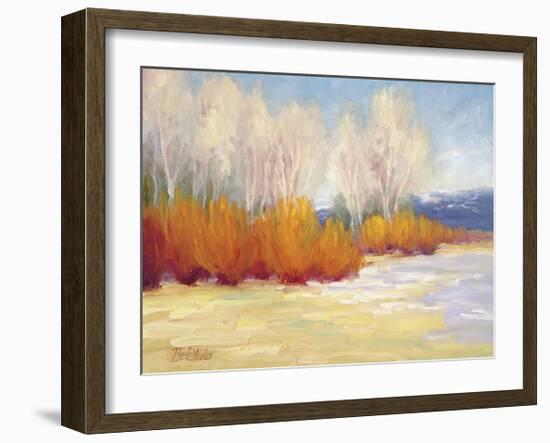 Last of the Snow-B^ Oliver-Framed Giclee Print