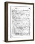 Last Page of "A La Recherche Du Temps Perdu"-Marcel Proust-Framed Giclee Print