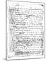 Last Page of "A La Recherche Du Temps Perdu"-Marcel Proust-Mounted Giclee Print