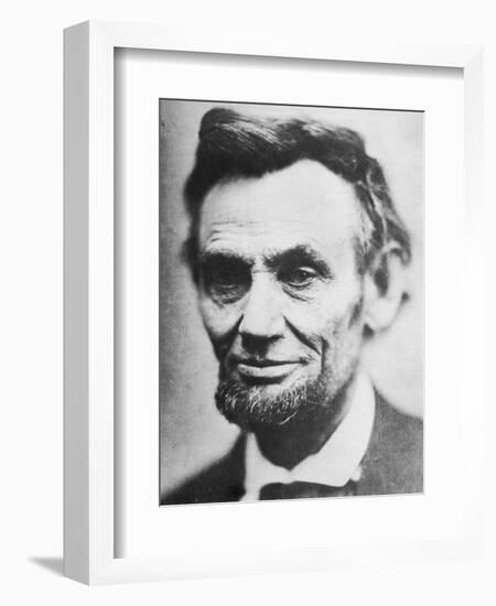 Last Photograph of Abraham Lincoln, (1809-186), April 1865-null-Framed Giclee Print