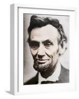 Last Photograph of Abraham Lincoln, (1809-1865), April 1865-null-Framed Photographic Print