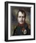 Last Portrait of Napoleon I by Pierre Paul Prud'hon-null-Framed Giclee Print
