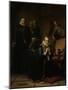 Last Prayer of Johan Van Oldebarneveldt-Simon Opzoomer-Mounted Art Print