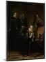 Last Prayer of Johan Van Oldebarneveldt-Simon Opzoomer-Mounted Art Print