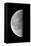 Last Quarter Waning Moon-null-Framed Stretched Canvas