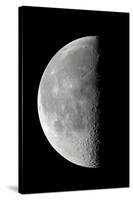 Last Quarter Waning Moon-null-Stretched Canvas