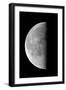 Last Quarter Waning Moon-null-Framed Premium Photographic Print