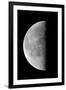 Last Quarter Waning Moon-null-Framed Premium Photographic Print