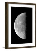 Last Quarter Waning Moon-null-Framed Photographic Print