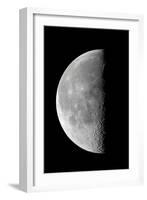 Last Quarter Waning Moon-null-Framed Photographic Print