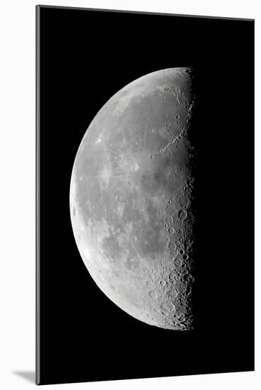 Last Quarter Waning Moon-null-Mounted Photographic Print