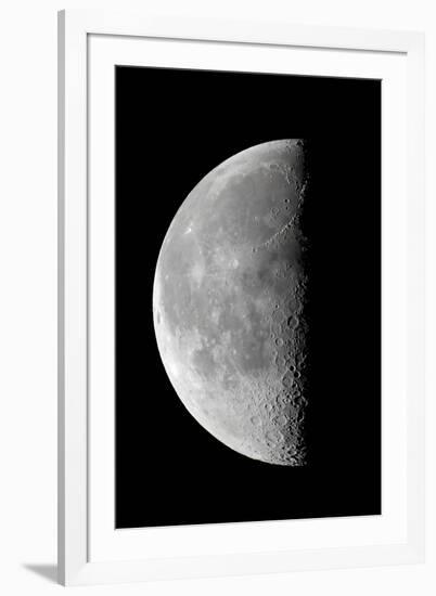 Last Quarter Waning Moon-null-Framed Photographic Print