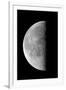 Last Quarter Waning Moon-null-Framed Photographic Print