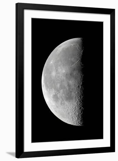 Last Quarter Waning Moon-null-Framed Photographic Print