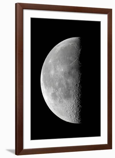 Last Quarter Waning Moon-null-Framed Photographic Print