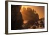 Last Rays Before Sunset, Trinidad California-Vincent James-Framed Photographic Print