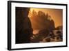 Last Rays Before Sunset, Trinidad California-Vincent James-Framed Photographic Print