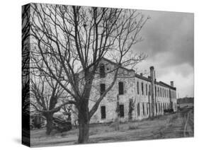 Last Remaining Original Building at the Louisiana State Penitentiary at Angola-null-Stretched Canvas