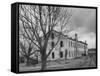 Last Remaining Original Building at the Louisiana State Penitentiary at Angola-null-Framed Stretched Canvas