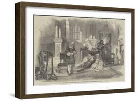 Last Scene of the New Tragic Play of Strathmore, at the Haymarket Theatre-null-Framed Giclee Print