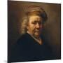 Last Self-Portrait, 1669-Rembrandt van Rijn-Mounted Giclee Print